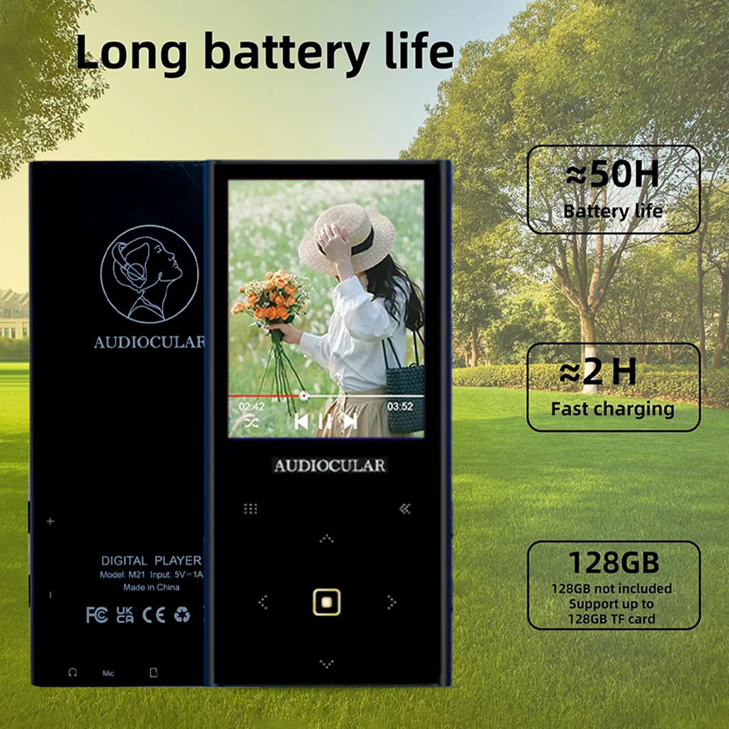 AUDIOCULAR - M21 Portable Mp3 Music Player - Image 9