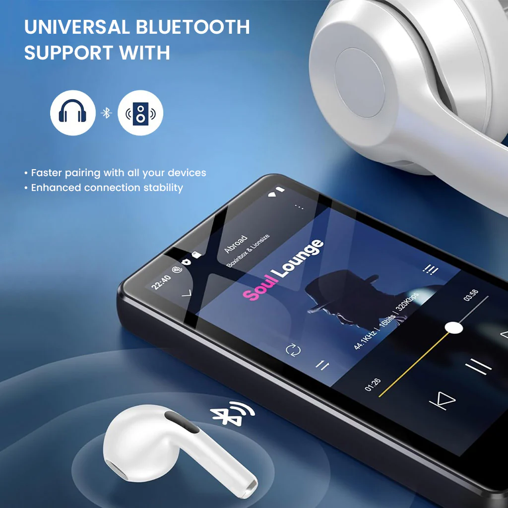 AUDIOCULAR - M302 Portable Android Mp3 Music Player - Image 3
