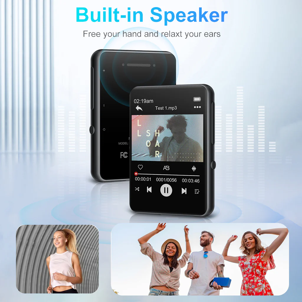 AUDIOCULAR M31 Portable Mp3 Music Player with Bluetooth - Image 6