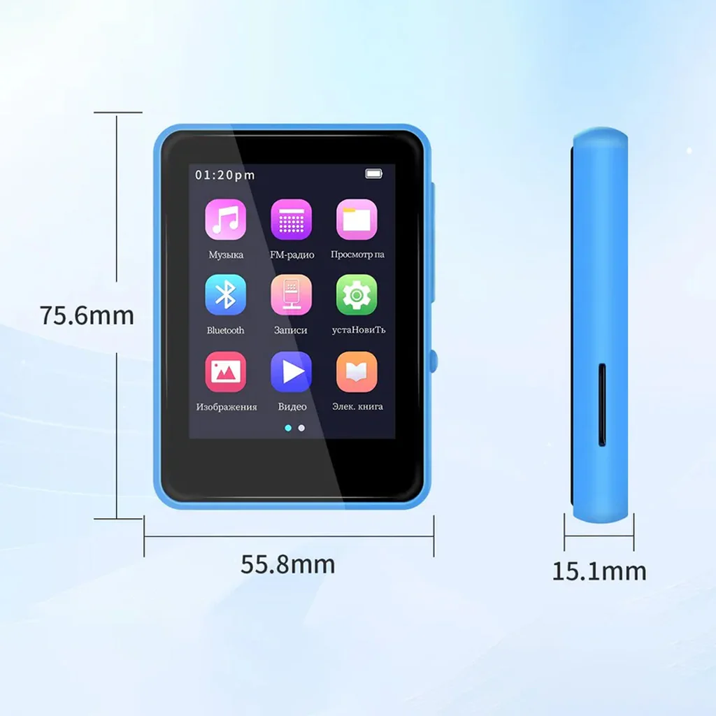 AUDIOCULAR M31 Portable Mp3 Music Player with Bluetooth - Image 8