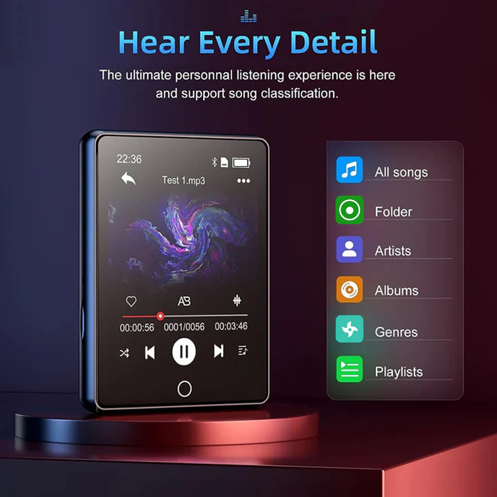AUDIOCULAR - M41 Portable Mp3 Player - Image 5