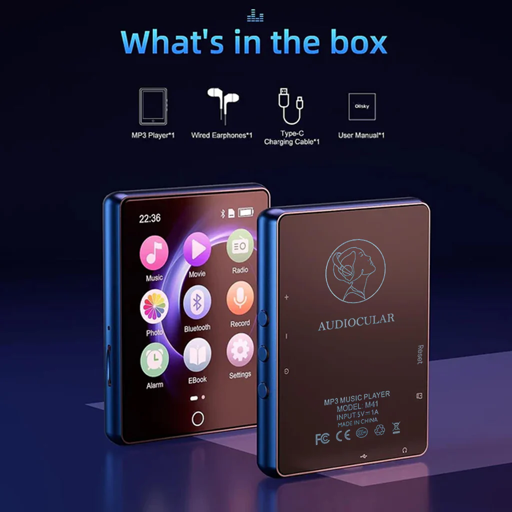 AUDIOCULAR - M41 Portable Mp3 Player - Image 6