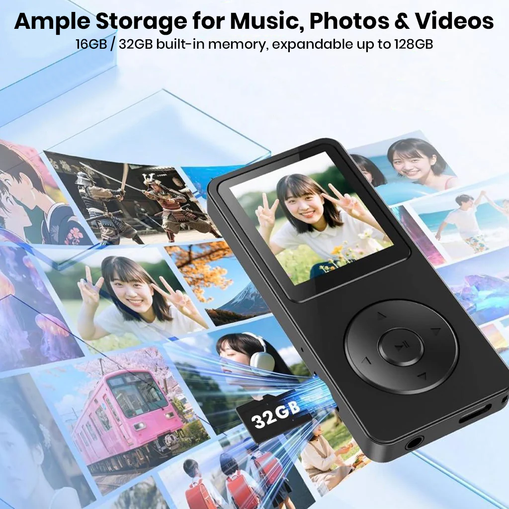 AUDIOCULAR - M61 Portable Bluetooth Mp3 Music Player - Image 10