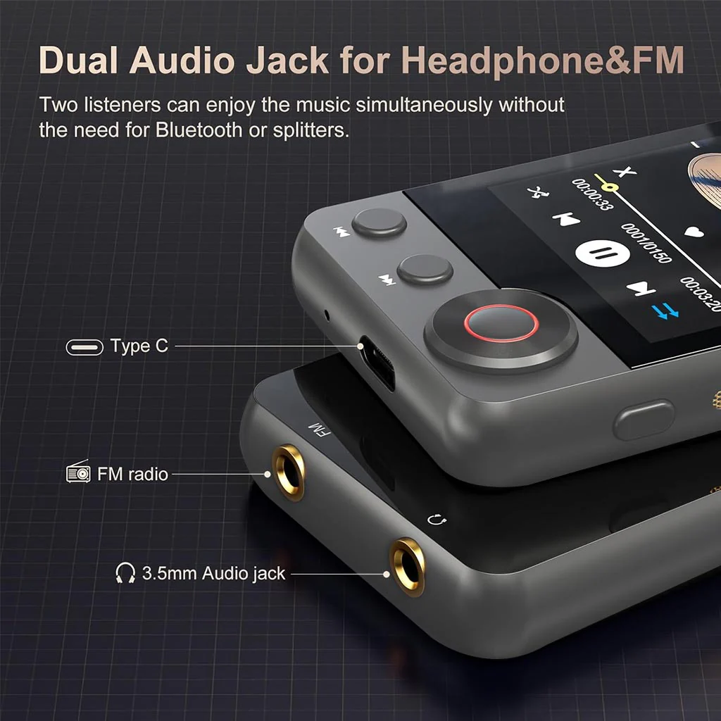 AUDIOCULAR - M71 Portable Mp3 Music Player - Image 12