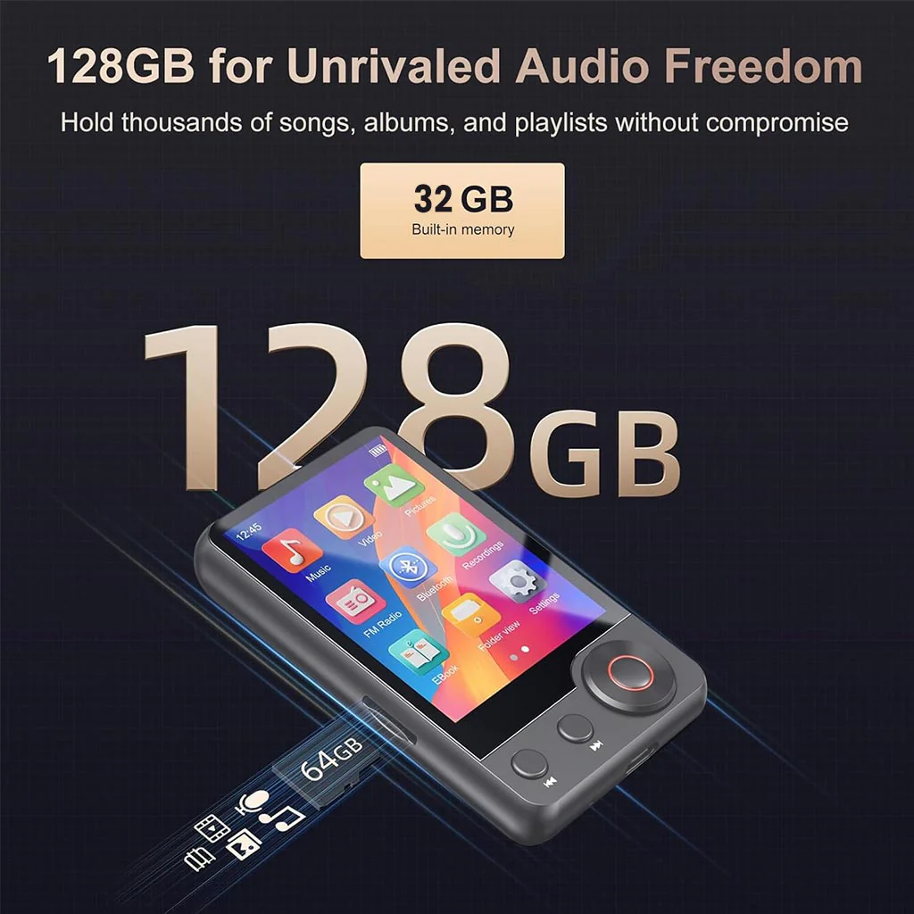 AUDIOCULAR - M71 Portable Mp3 Music Player - Image 15