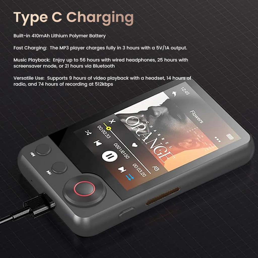 AUDIOCULAR - M71 Portable Mp3 Music Player - Image 16