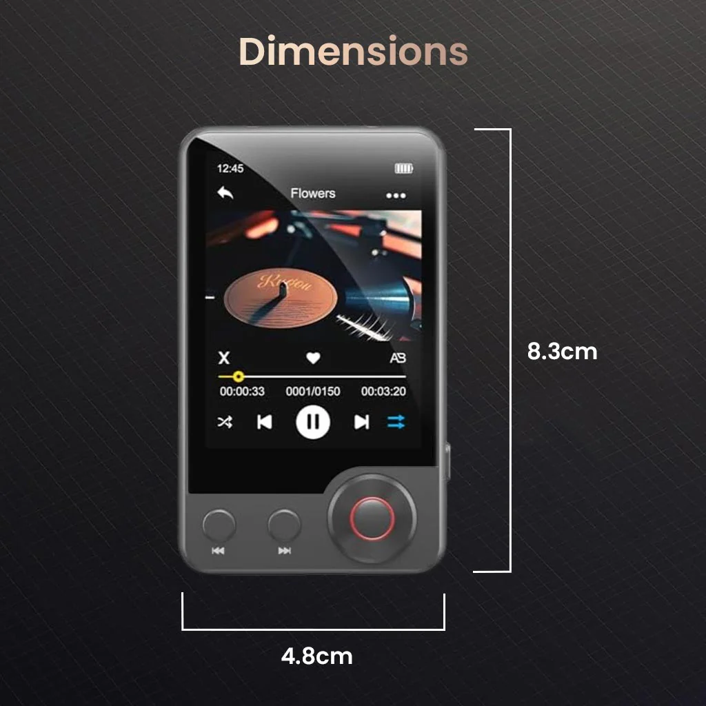 AUDIOCULAR - M71 Portable Mp3 Music Player - Image 17