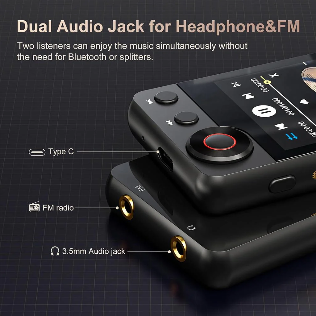 AUDIOCULAR - M71 Portable Mp3 Music Player - Image 4