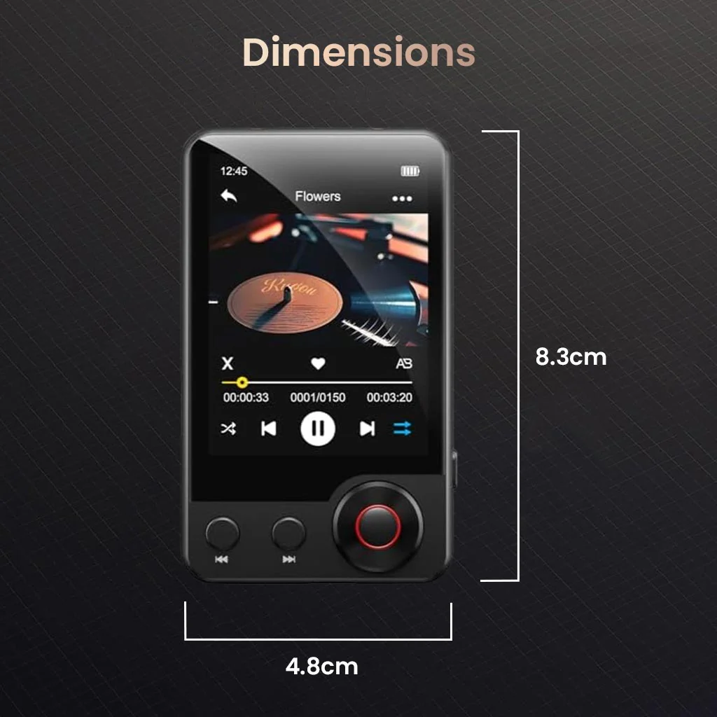 AUDIOCULAR - M71 Portable Mp3 Music Player - Image 8