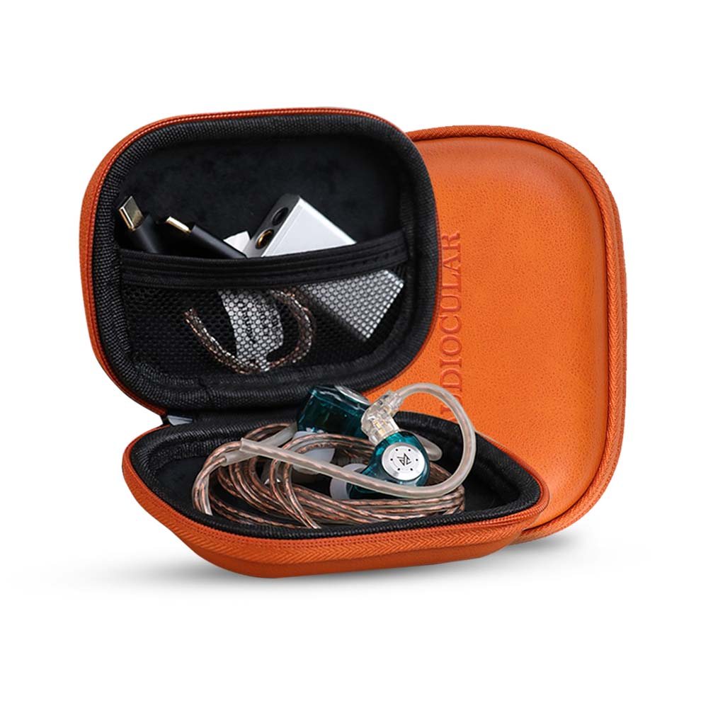 AUDIOCULAR Nano PU Leather Earphone Case for IEMs