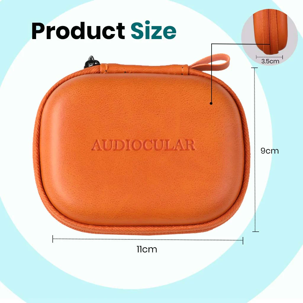 AUDIOCULAR Nano PU Leather Earphone Case for IEMs - Image 6