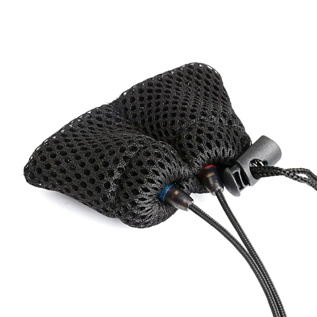 AUDIOCULAR Portable Mesh Bag Pouch for IEMs, Earbuds - Image 4