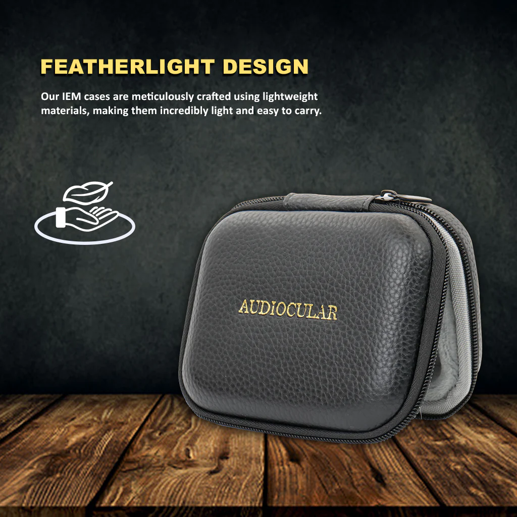 AUDIOCULAR - PU Leather IEM Case (AC14) - Image 2