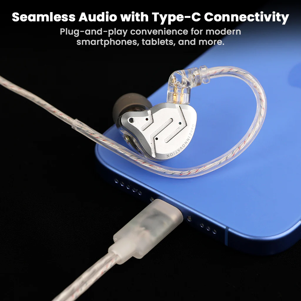 AUDIOCULAR - RC1 Silver-Plated Replacement Cable for KZ IEMs - Image 10