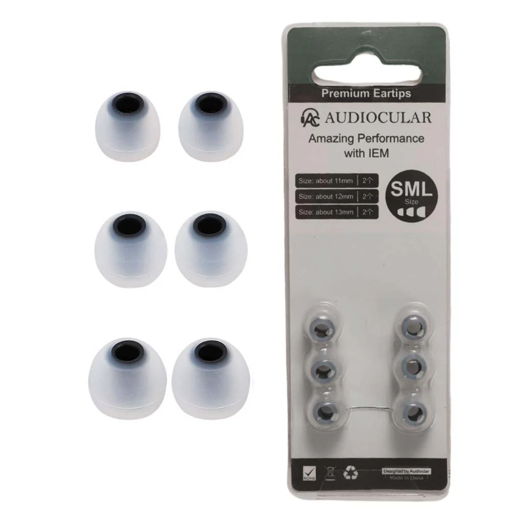 AUDIOCULAR - SiliFlex Silicone Eartips for IEMs