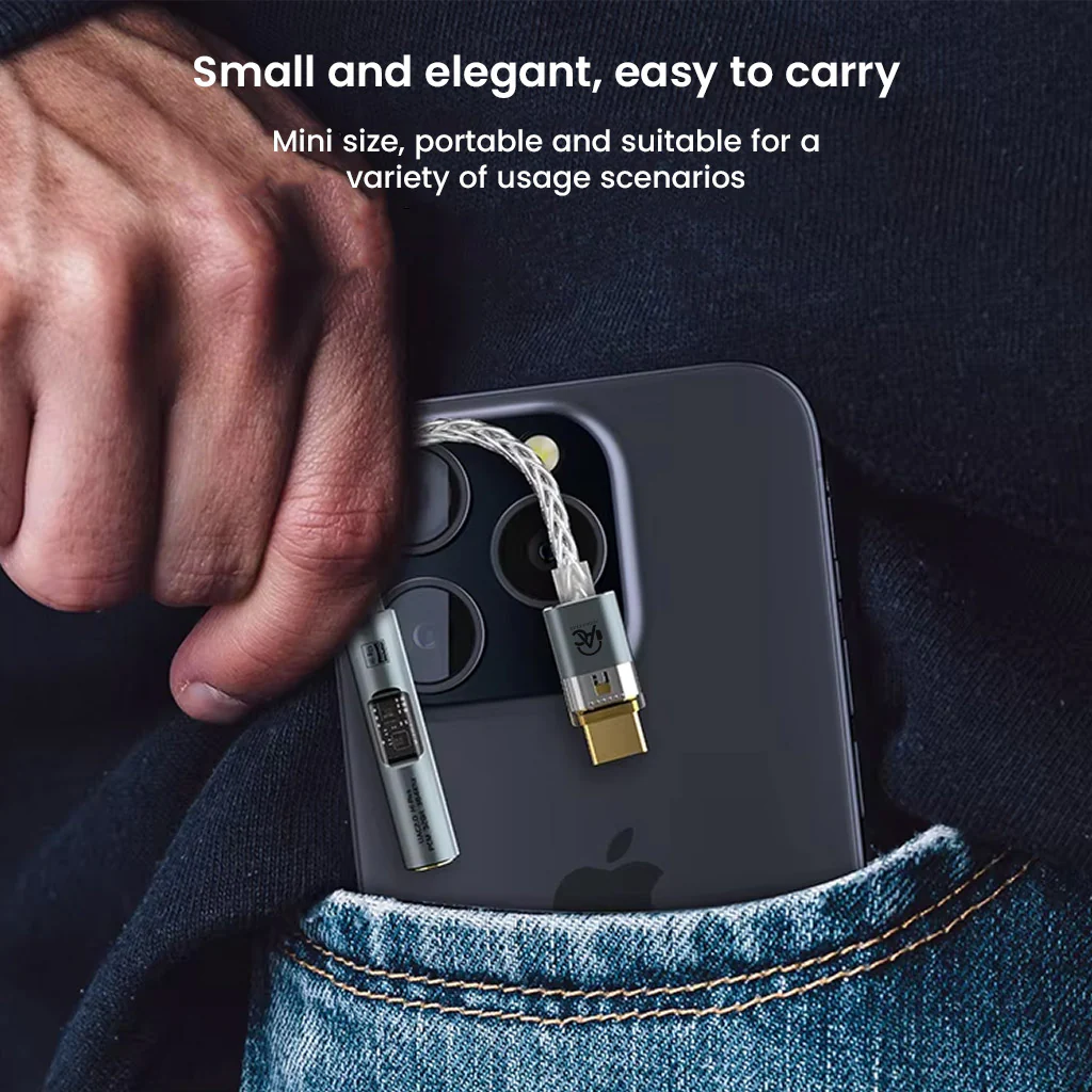 AUDIOCULAR - SPARK Hi-Res Portable DAC Dongle CX31993 + MAX Amp - Image 8