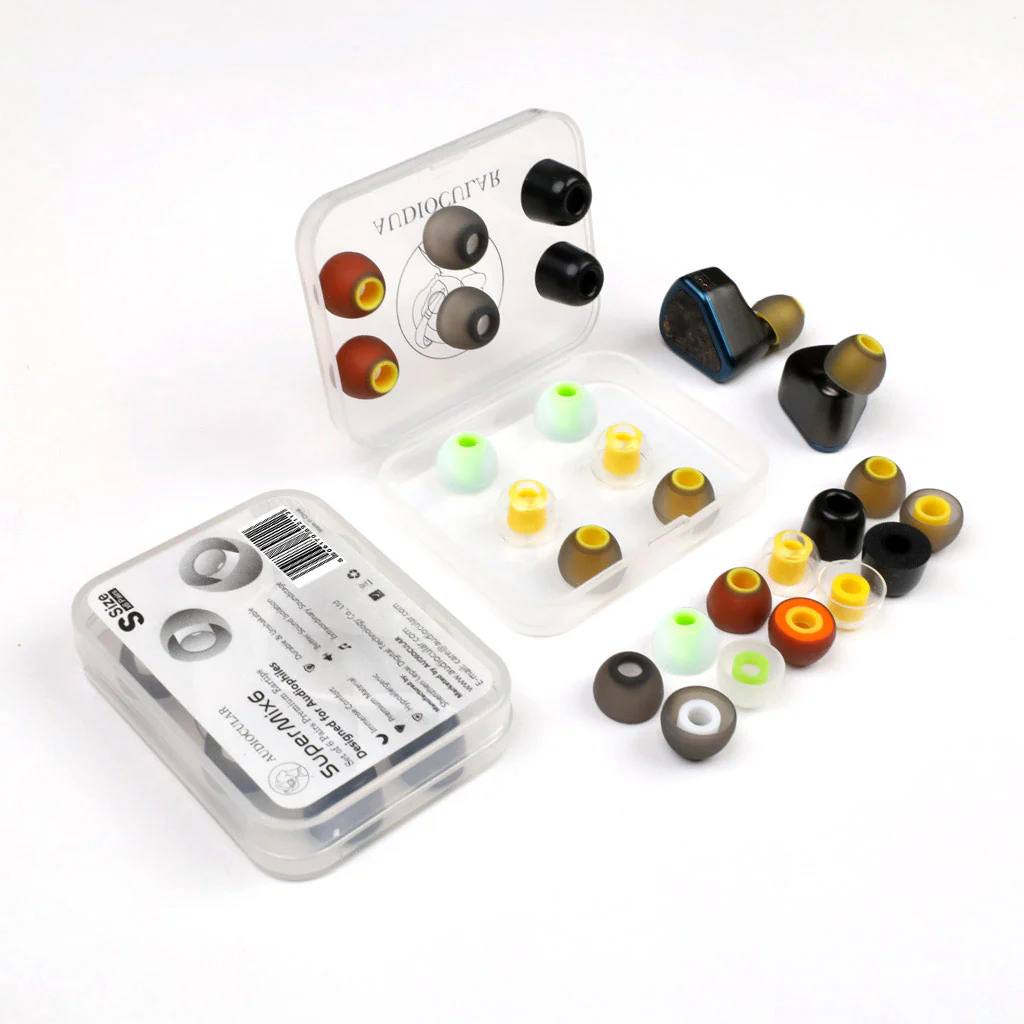 AUDIOCULAR - SuperMix 6 Hybrid Premium Eartips for IEMs