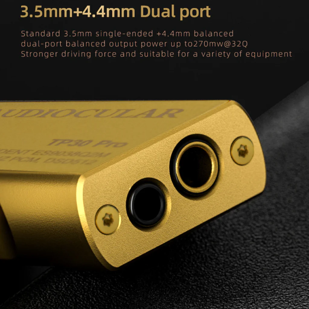 AUDIOCULAR - TP30 Pro ES9038Q2M Portable DAC & Amp - Image 16