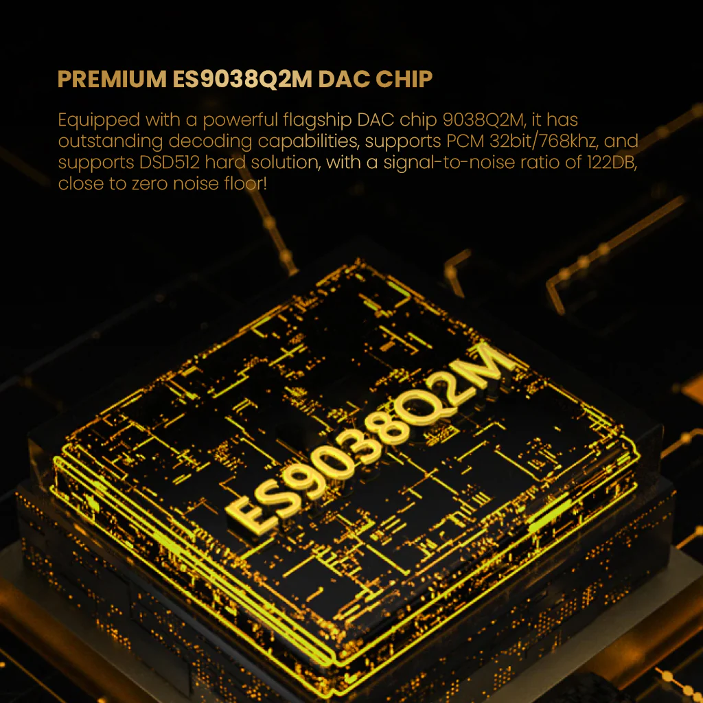 AUDIOCULAR - TP30 Pro ES9038Q2M Portable DAC & Amp - Image 2