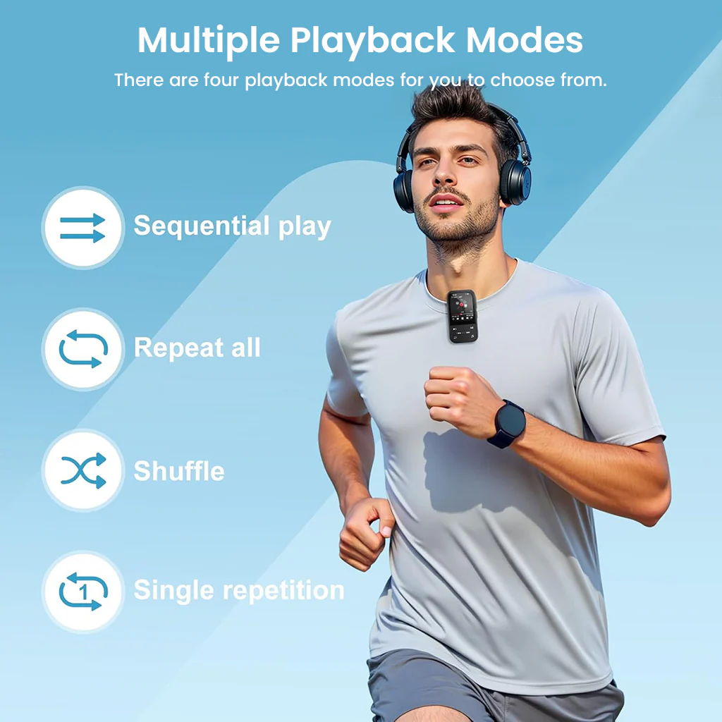 AUDIOCULAR - X20 Clip MP3 Music Player - Image 6