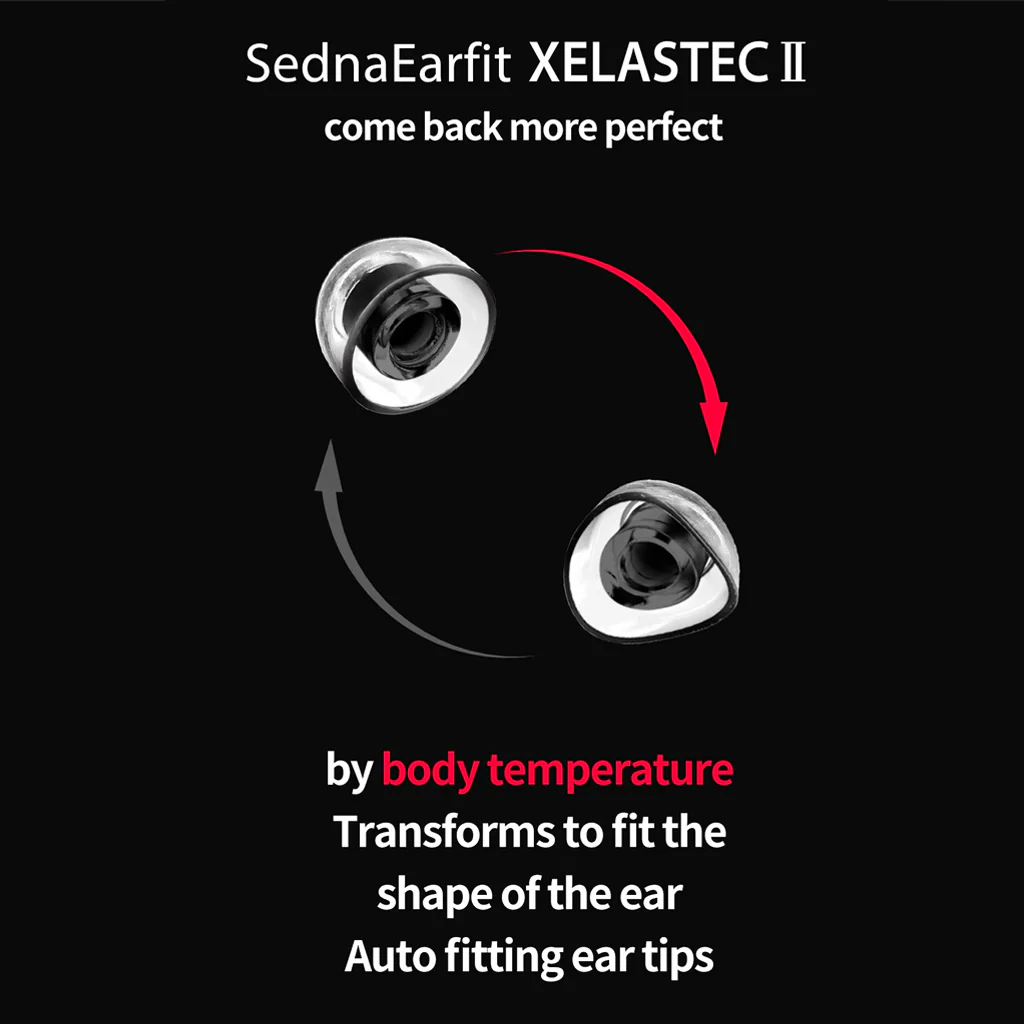 AZLA - SednaEarfit XELASTEC 2 Silicone Eartips for IEMs - Image 2