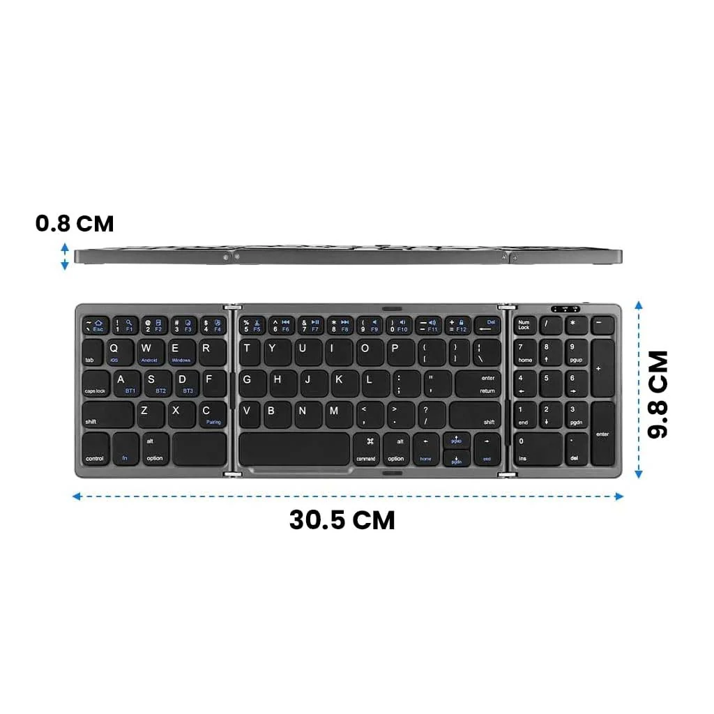 B089 Foldable Wireless Keyboard - Image 10