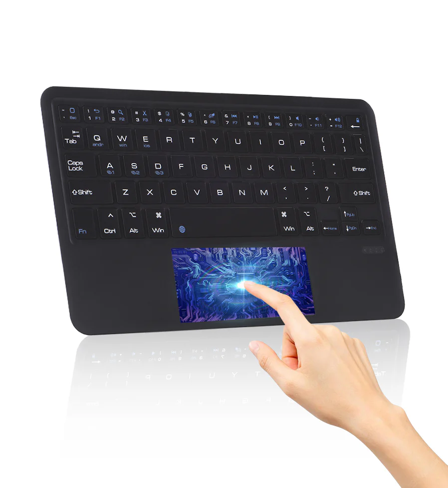 TECPHILE - B102 Wireless Keyboard with Touchpad