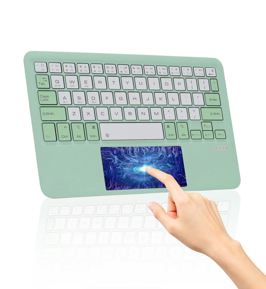 TECPHILE - B102 Wireless Keyboard with Touchpad - Image 20