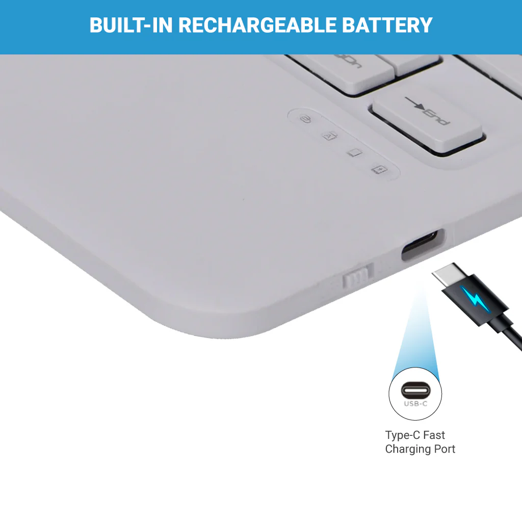 TECPHILE - B102 Wireless Keyboard with Touchpad - Image 35