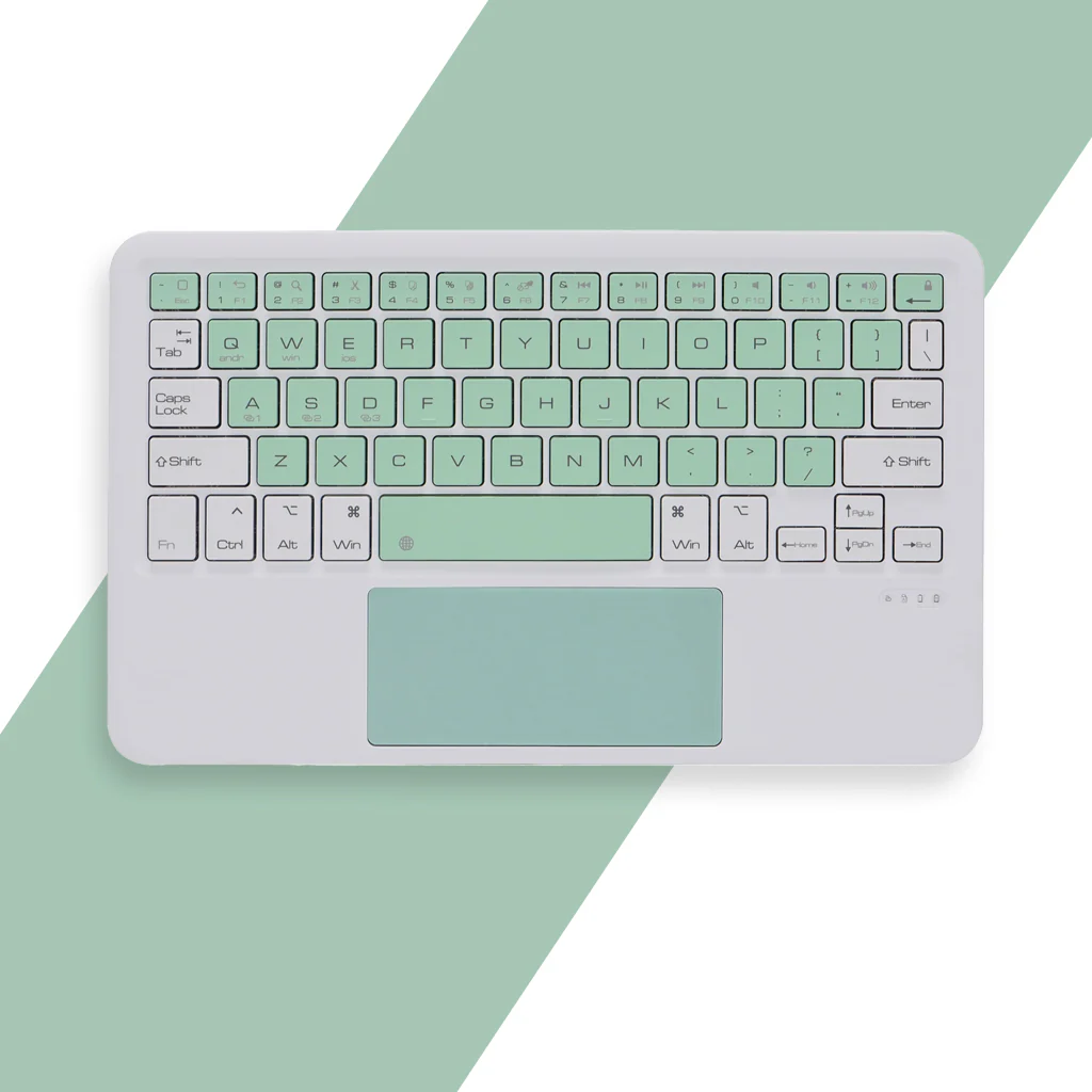 TECPHILE - B102 Wireless Keyboard with Touchpad - Image 40