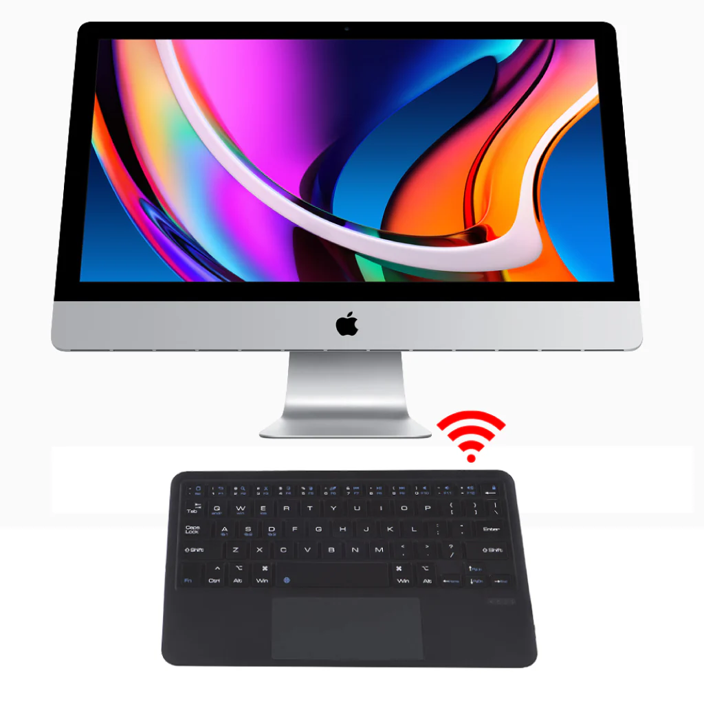 TECPHILE - B102 Wireless Keyboard with Touchpad - Image 9