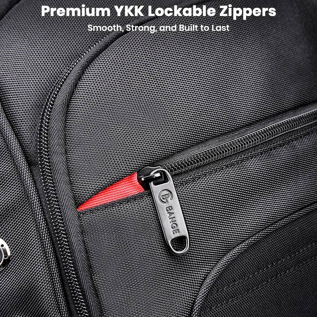 BANGE - 1903 40L Waterproof Anti-Theft Laptop Backpack with USB Charging - Image 3