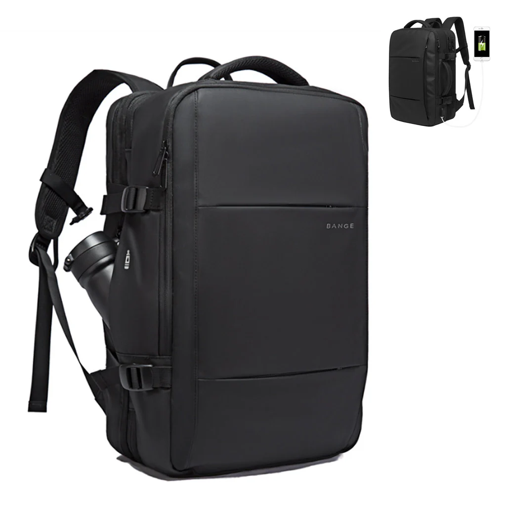 BANGE 1908D 55L Anti Theft Waterproof Large Capacity Expandable Laptop Backpack