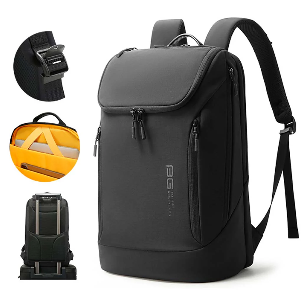 BANGE - 2517-1 Smart Laptop Backpack 23L with Multi Compartment Design - Image 4