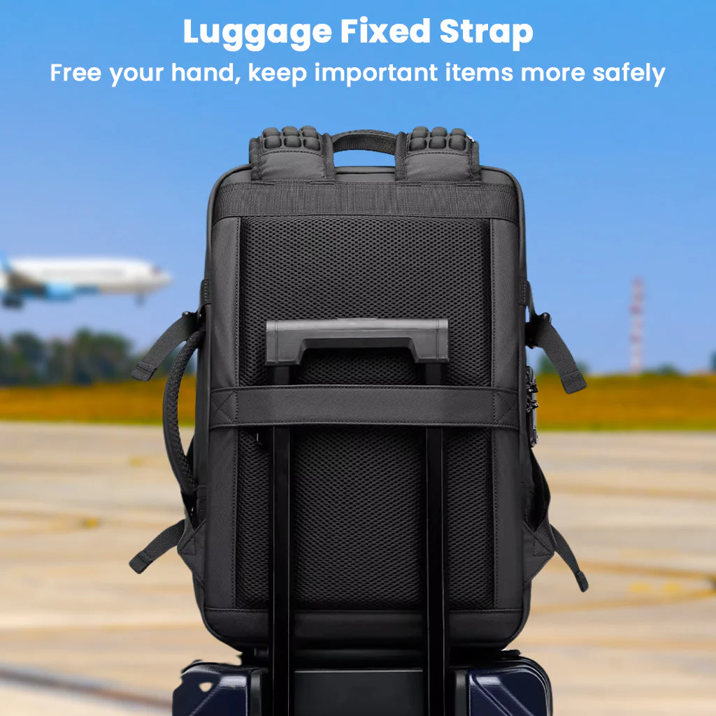 BANGE - 3028 35L Smart Travel Backpack with USB Port Fit for 17.3 - Image 13