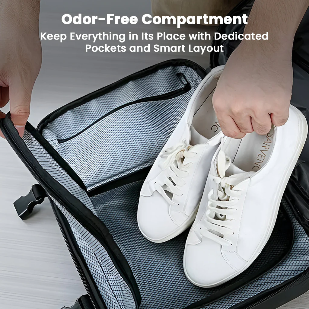 BANGE - 3028 35L Smart Travel Backpack with USB Port Fit for 17.3 - Image 7
