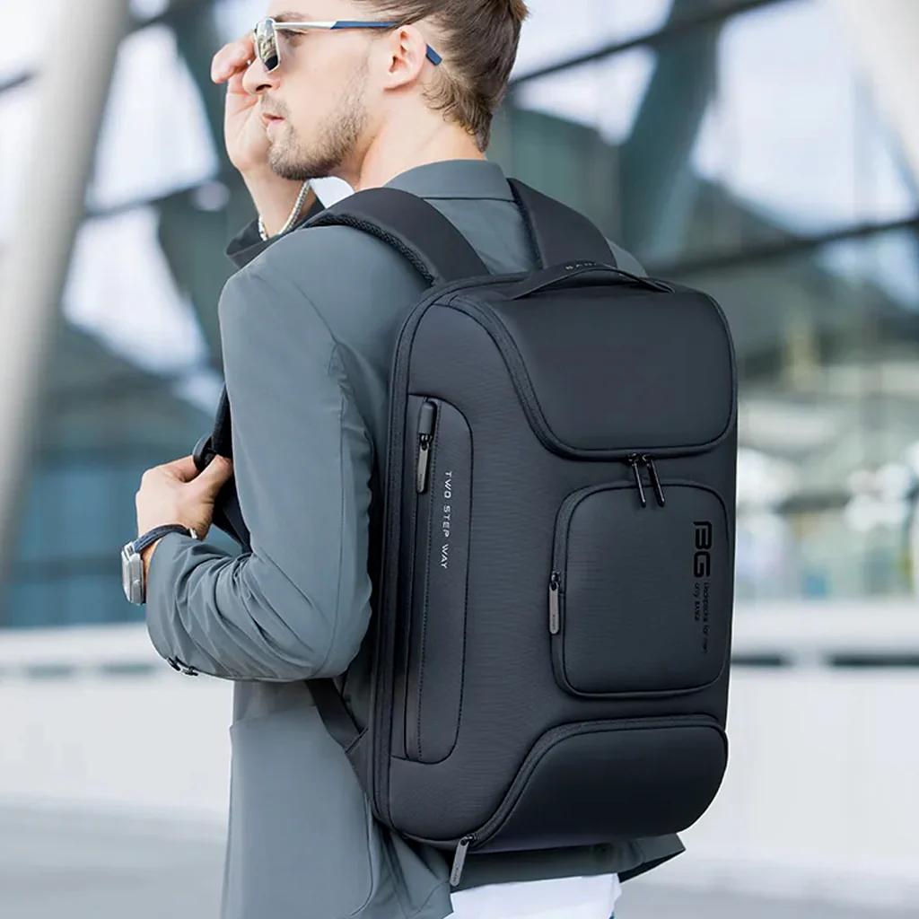BANGE - 7216 Plus 35L Travel Backpack with Antitheft Lock & Charging Port - Image 12
