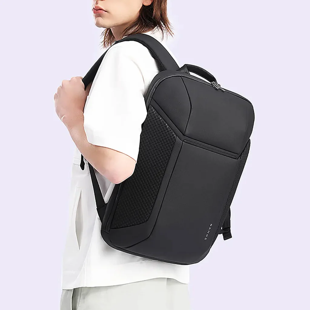 BANGE - Laptop Backpack fit for 15.6” Laptop Compact Travel Bag for Men - Image 11