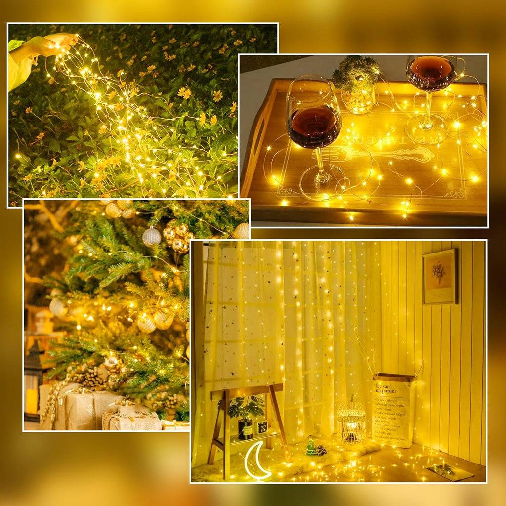 Battery Fairy Lights 10M with 100 Warm LEDs for Home & Festive Decor - Image 4
