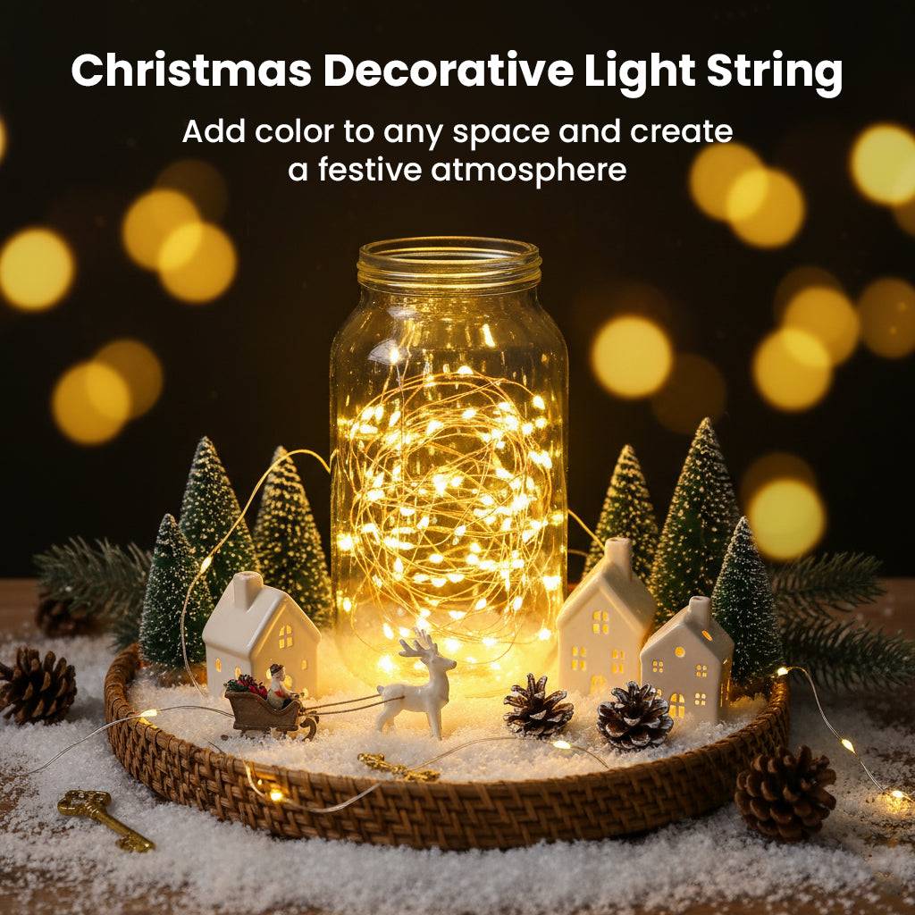 Battery Fairy Lights 10M with 100 Warm LEDs for Home & Festive Decor - Image 6