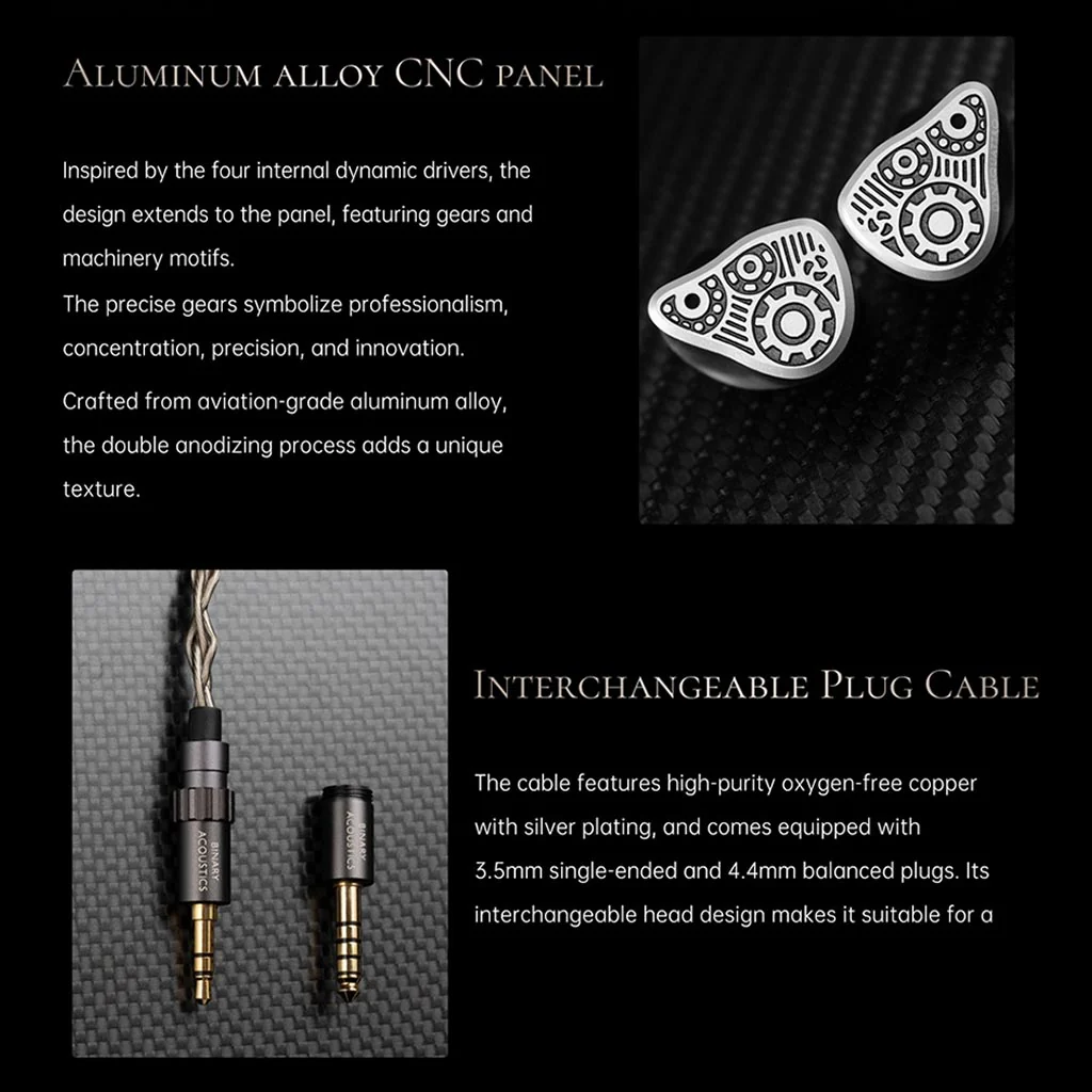 Binary Acoustics - Dynaquattro 4 Dynamic Driver IEM - Image 9