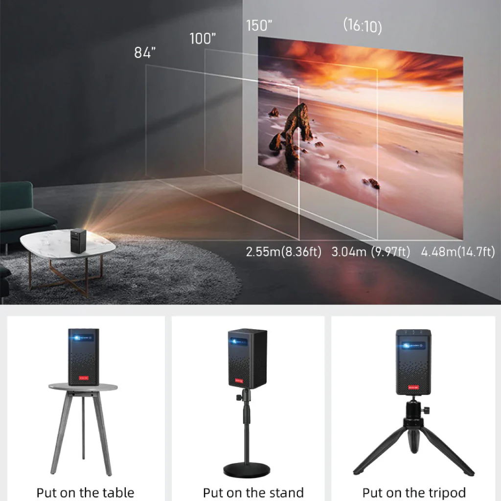 Byintek - P20 Portable Mini Projector - Image 14