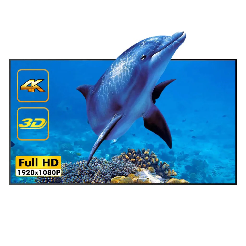 Byintek - Portable Metal Projection Screen - Image 16