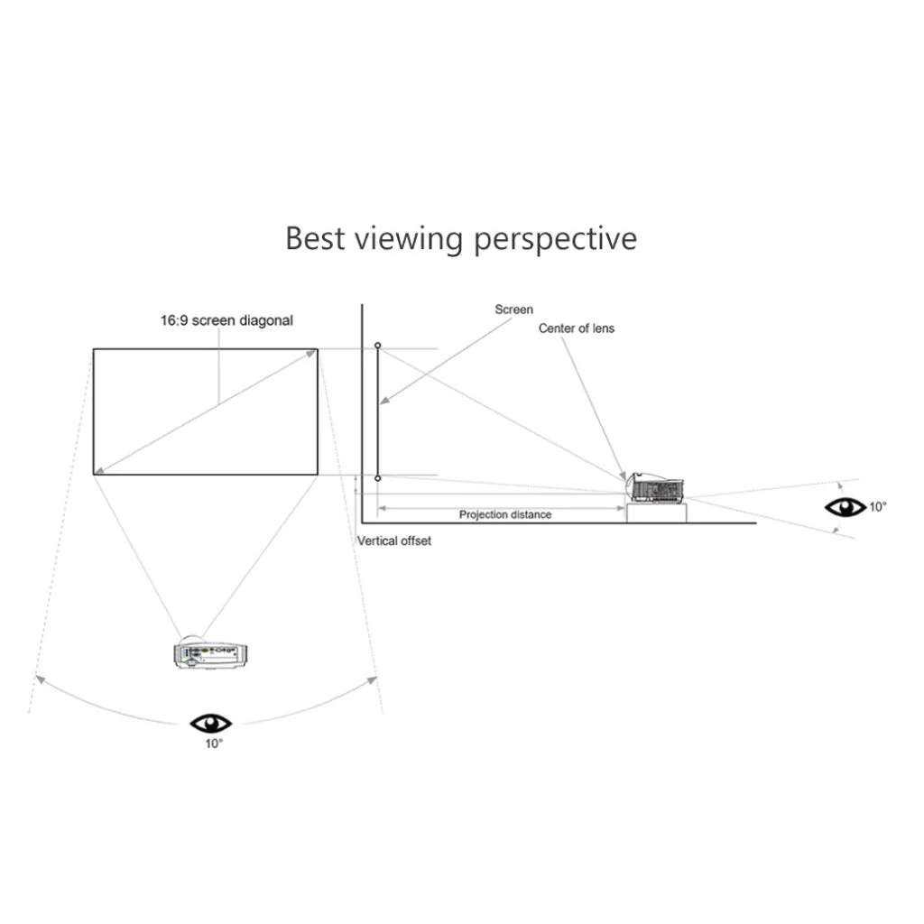 Byintek - Portable Metal Projection Screen - Image 25