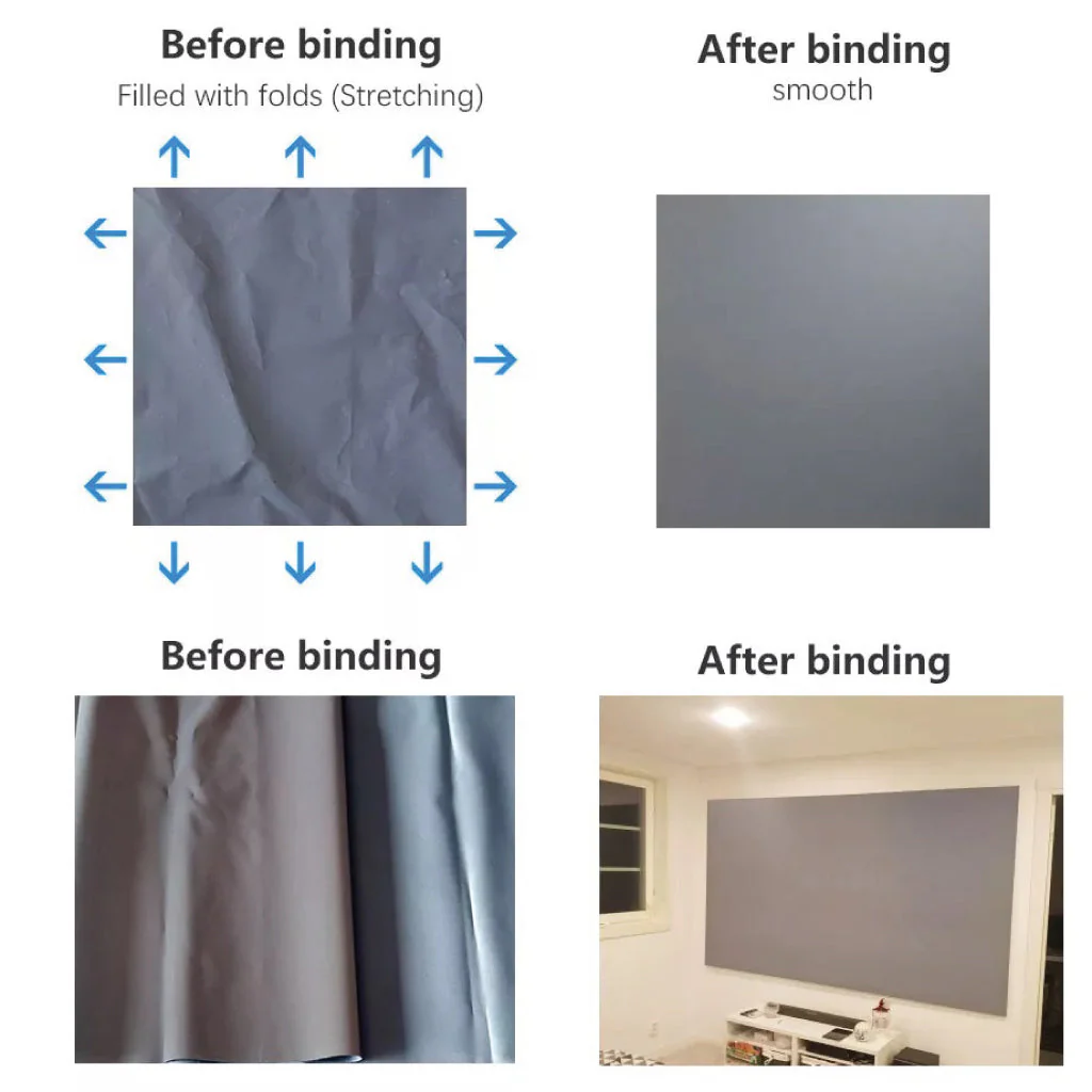Byintek - Portable Metal Projection Screen - Image 6