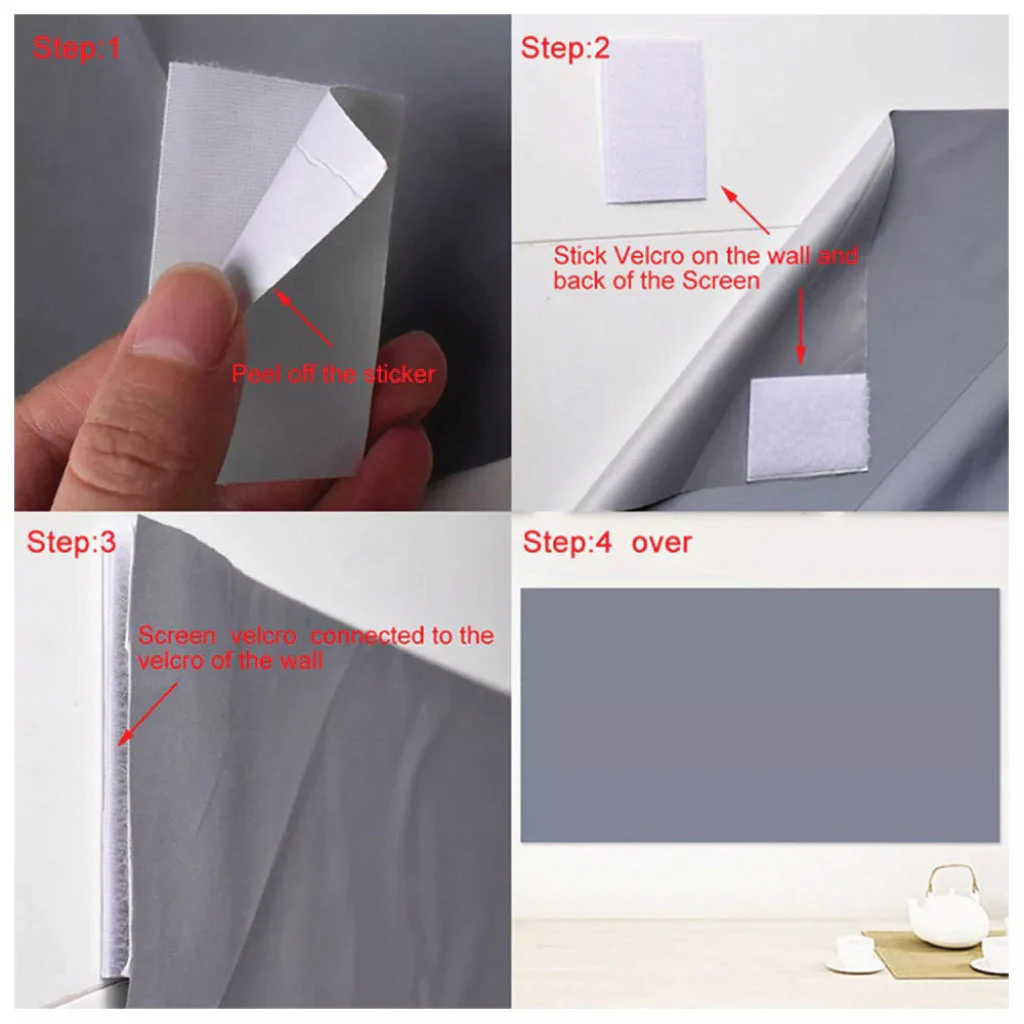 Byintek - Portable Metal Projection Screen - Image 8