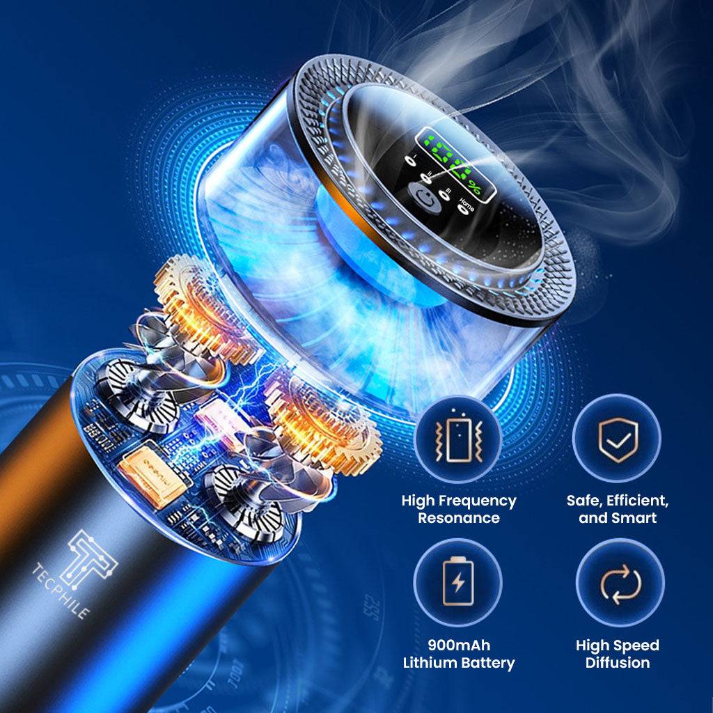 P3 Car Air Freshener Atomizer Automatic Diffuser with Ambient Light - Image 6