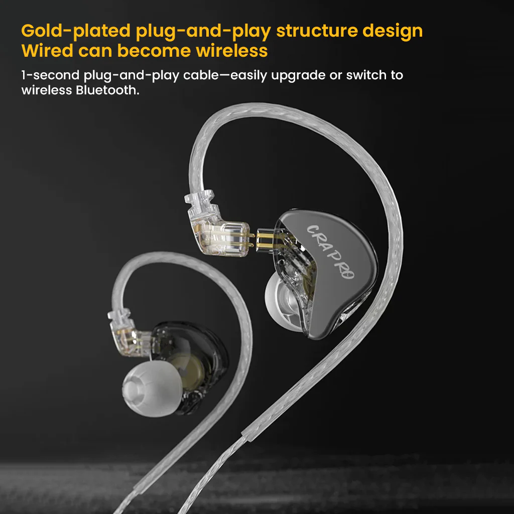 CCA - CRA Pro Ultra-Thin Dynamic Driver In-Ear Monitor - Image 10