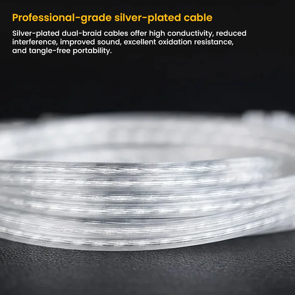 CCA - CRA Pro Ultra-Thin Dynamic Driver In-Ear Monitor - Image 11