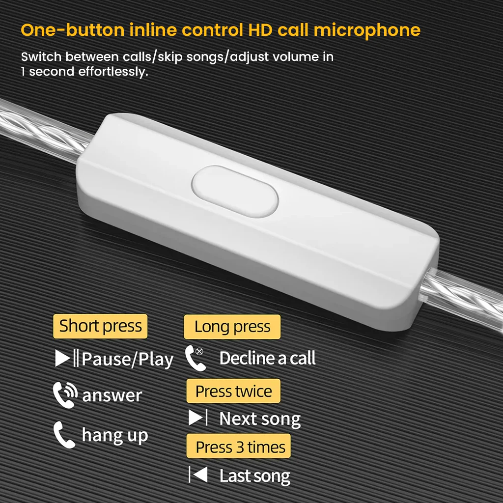 CCA - CRA Pro Ultra-Thin Dynamic Driver In-Ear Monitor - Image 12